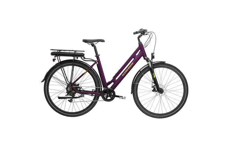 Sähköpyörä Kross Sentio Violet/Lime