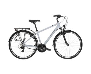 Bysykkel Kross Trans 1.0 Grey/Black