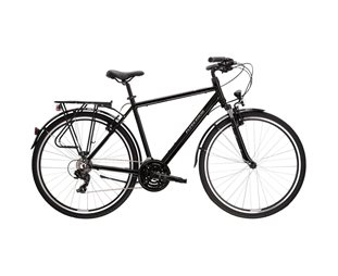 Kaupunkipyörä Kross Trans 1.0 Black/Grey