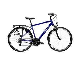 Kaupunkipyörä Kross Trans 1.0 Navy Blue/Silver
