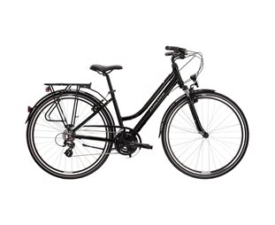 Naisten polkupyörä Kross Trans 2.0 Lady Black/Grey