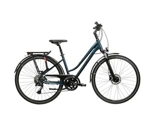 City-hybridipyörä Kross Trans 7.0 Lady Turquise/Black