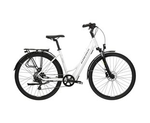 Elsykkel Hybrid Kross Trans Hybrid LS 1.0 Pearl/Black