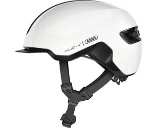 Pyöräilykypärä ABUS Hud-Y Shiny White