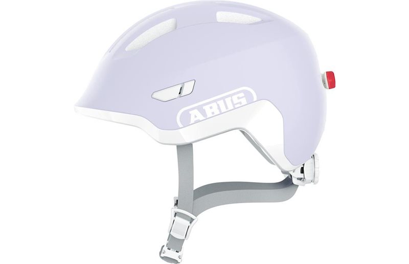 Cykelhjälm Barn Abus Smiley 3.0 ACE LED Pure Lavender
