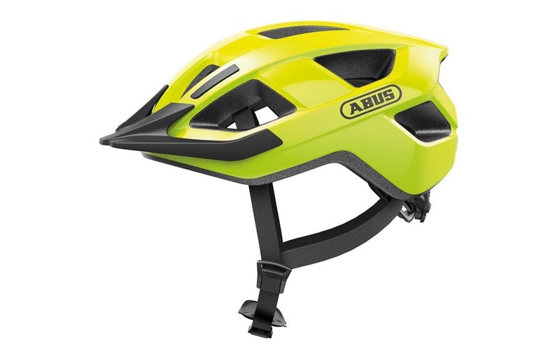 Cykelhjälm Abus Aduro 3.0 LED Signal Yellow