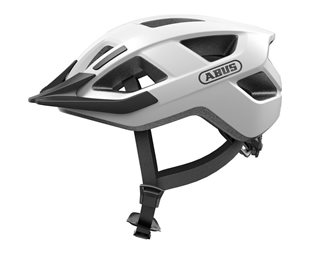 Pyöräilykypärä ABUS Aduro 3.0 LED Polar White