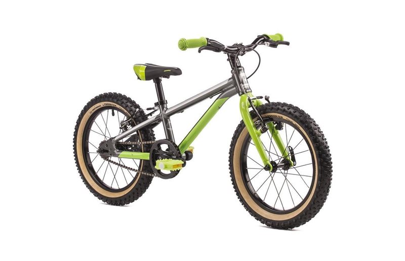 Drag Barncykel Badger Lite 16 Grå/Grön