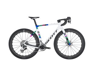 Gravel pyörä Scott Addict Gravel RC Beluga Grey