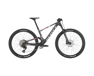 Täysjousto maastopyörä Scott Spark RC Team Carbon Black