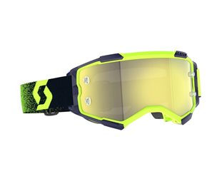 Scott Gogglet Fury Green/Yellow/Yellow Chrome