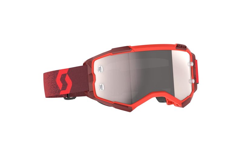 Scott Goggles Fury Red/Silver Chrome