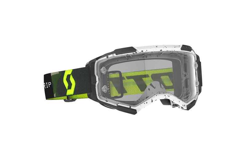 Scott Goggles Fury Brendan Fairclough Grey/Yellow/Clear
