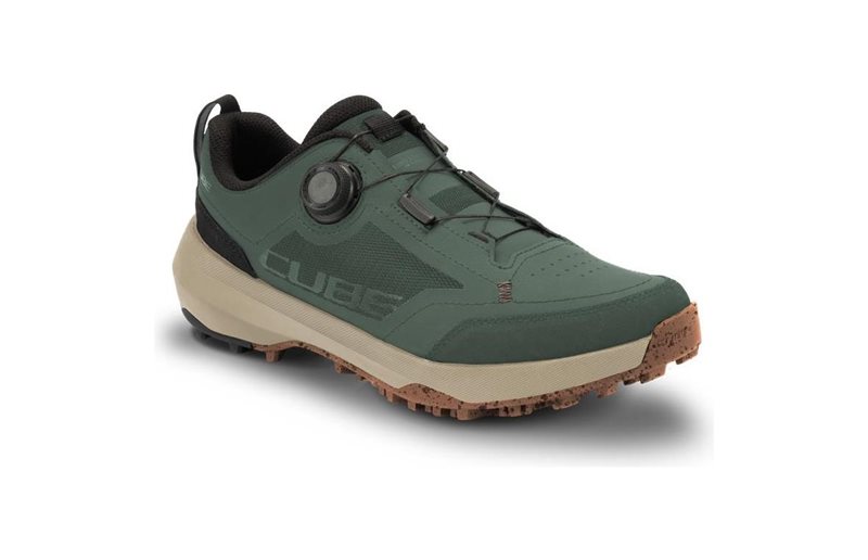 Cykelskor Cube MTB Ox Pro Green/Sand