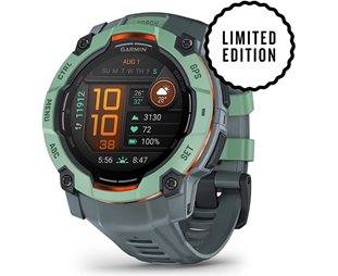 Garmin Multisport-älykello Instinct 3 AMOLED 50mm Green