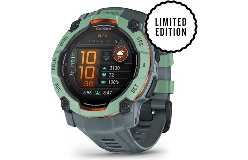 Garmin Träningsklocka Instinct 3 AMOLED 50mm Green