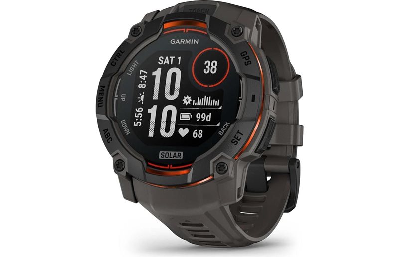 Garmin Multisport-älykello Instinct 3 Solar 50mm Black