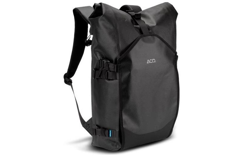 Cube ACID Polkupyörän laukku Pannier Flip Pro 25 CILink Musta