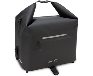 Cube ACID Cykelväska Front Carrier Bag Pro 40L Hic RILink Svart