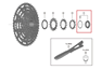 Kasetin lukkorengas SHIMANO Lock Ring for CS-LG600-11