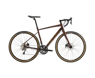Gravel Bike Nishiki Allroad Herr Mahogany Brown