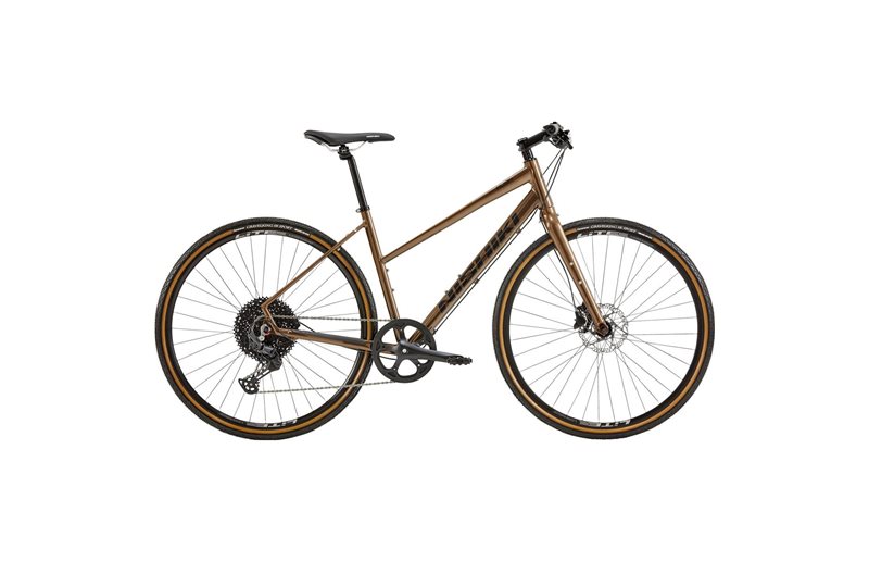 Gravel Bike Nishiki Rush Dam Walnut Brown