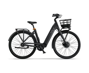 Ecoride Sähköpyörä Ambassador 4 Hub Hihnaveto Jalkajarru Musta