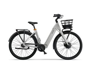 Elcykel Ecoride Ambassador 4 Hub Belt Fotbroms Vit