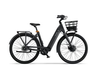 Ecoride Sähköpyörä Ambassador 4 Hub Hihnaveto Levyjarru Musta