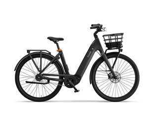 Elcykel Ecoride Ambassador 4 Mid Fotbroms Svart
