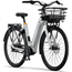 Elcykel Ecoride Ambassador 4 Mid Belt Skivbroms Vit