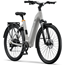 Naisten sähköpyörä Ecoride Tripper 4 Hub Low Valkoinen