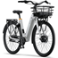 Elsykkel Ecoride Ambassador 4 Hub Belt Disc White