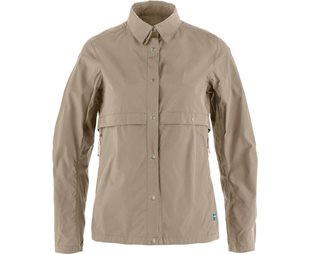 Pyöräilytakki Fjällräven Hoja Rider's Wind Jacket W Fossil