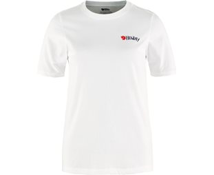 Pyöräilypaita Fjällräven Hoja T-shirt W White