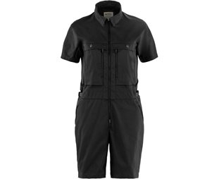 Jumpsuit Fjällräven Hoja Field Suit W Black