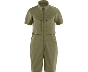 Jumpsuit Fjällräven Hoja Field Suit W Green