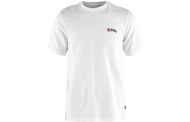 Sykkeltrøye Fjällräven Hoja T-shirt M White