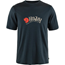 Pyöräilypaita Fjällräven Hoja Wool T-shirt M Dark Navy