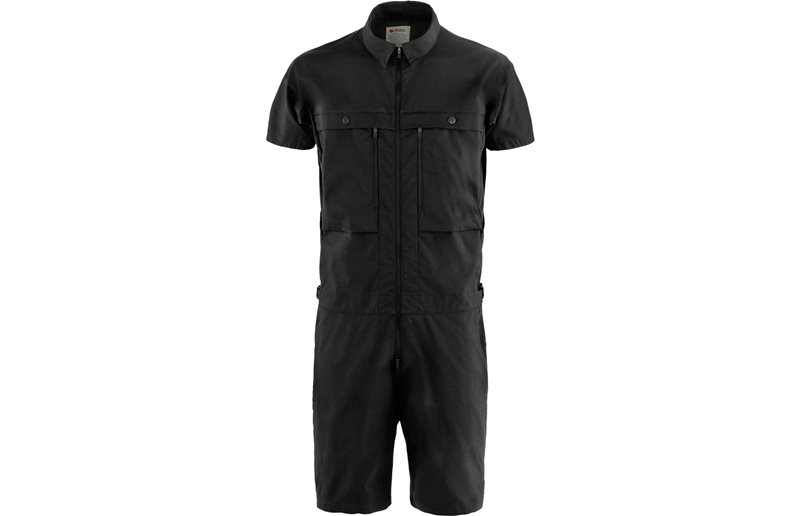 Pyöräilyasu Fjällräven Hoja Field Suit M Black
