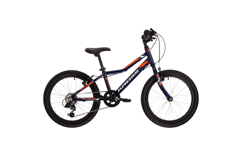 Lasten polkupyörä Kross Hexagon Mini 1.0 20" Navy Sininen/Valkoinen/Oranssi