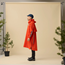 Sadeviitta Fjällräven Hoja Rain Fox Poncho Flame Orange