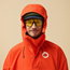 Sadeviitta Fjällräven Hoja Rain Fox Poncho Flame Orange