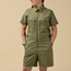 Pyöräilyasu Fjällräven Hoja Field Suit W Green