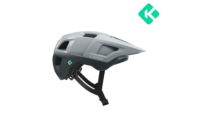 Maastokypärä Lazer Lupo KinetiCore harmaa