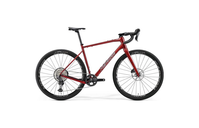 Gravel Bike Merida Silex 700 Dark Strawberry/Grey