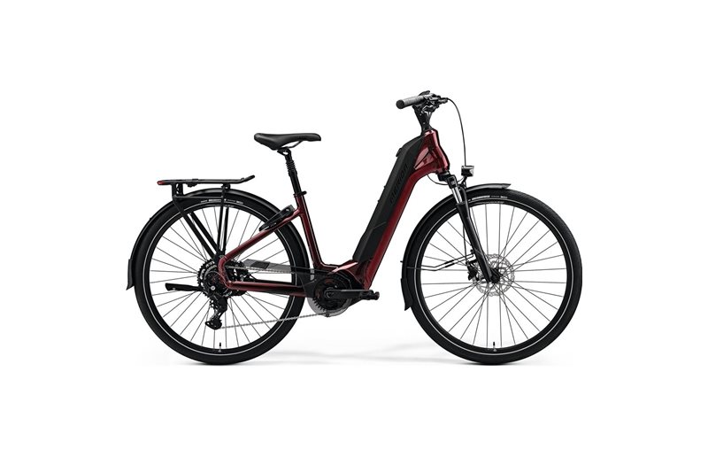 Sähköpyörä Merida eSPRESSO City 400 EQ Burgundy Red/Black