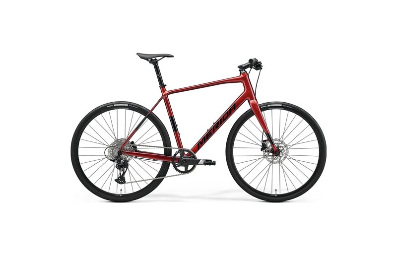 Hybridipyörä Merida Speeder 500 Dark Strawberry/Black