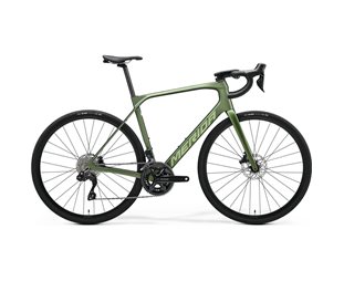 Racersykkel allround Merida Scultura Endurance 6000 Silk Fog Green/Green