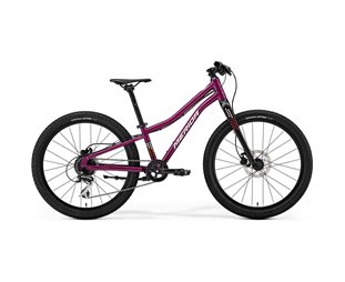 Lasten polkupyörä Merida Matts J.24+ Silk Purple/Red